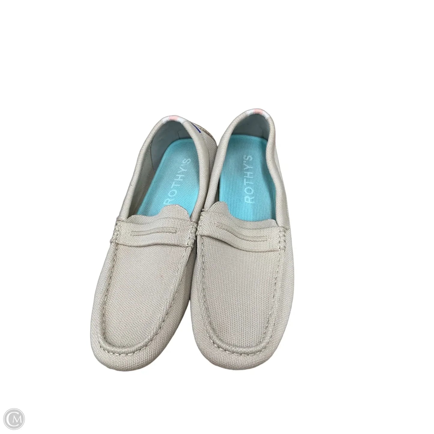 Shoes Flats By Rothys In Cream, Size: 12