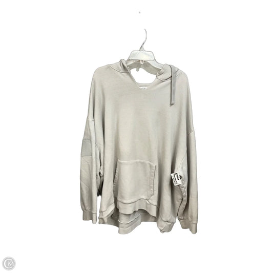 Sweatshirt Hoodie By Cmc In Grey, Size: Xl