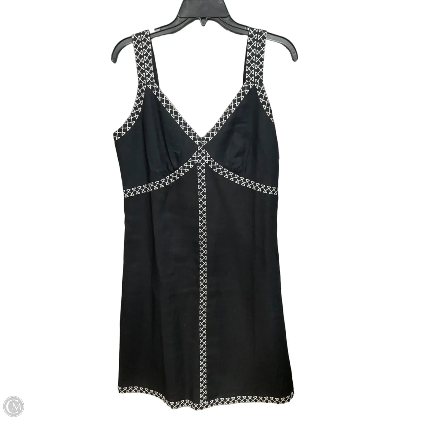 Dress Casual Short By Rachel Zoe In Black & White, Size: M