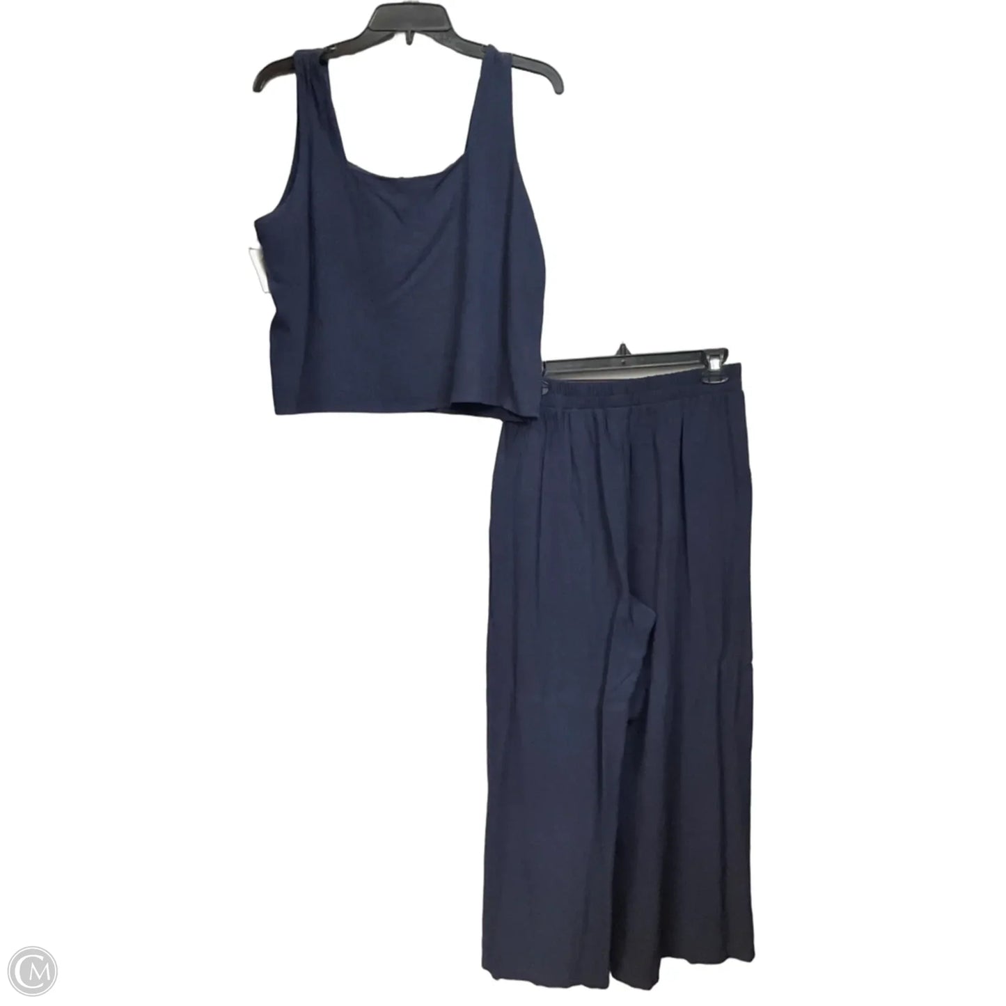 Pants Set 2pc By Anrabess In Blue, Size: M