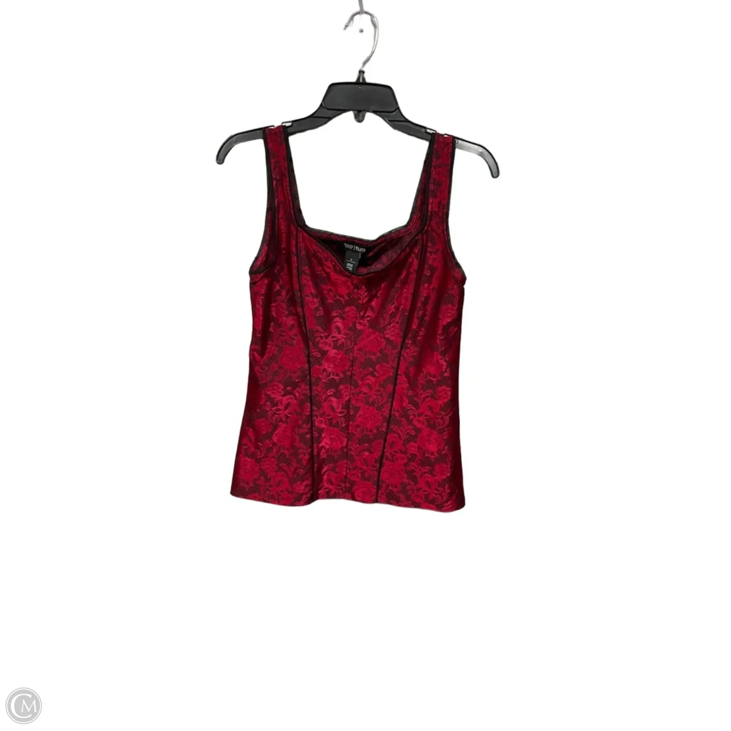 Top Sleeveless By White House Black Market In Red, Size: S
