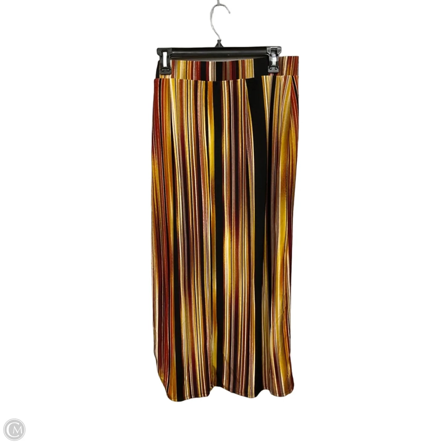 Skirt Maxi By Cato In Striped Pattern, Size: 12