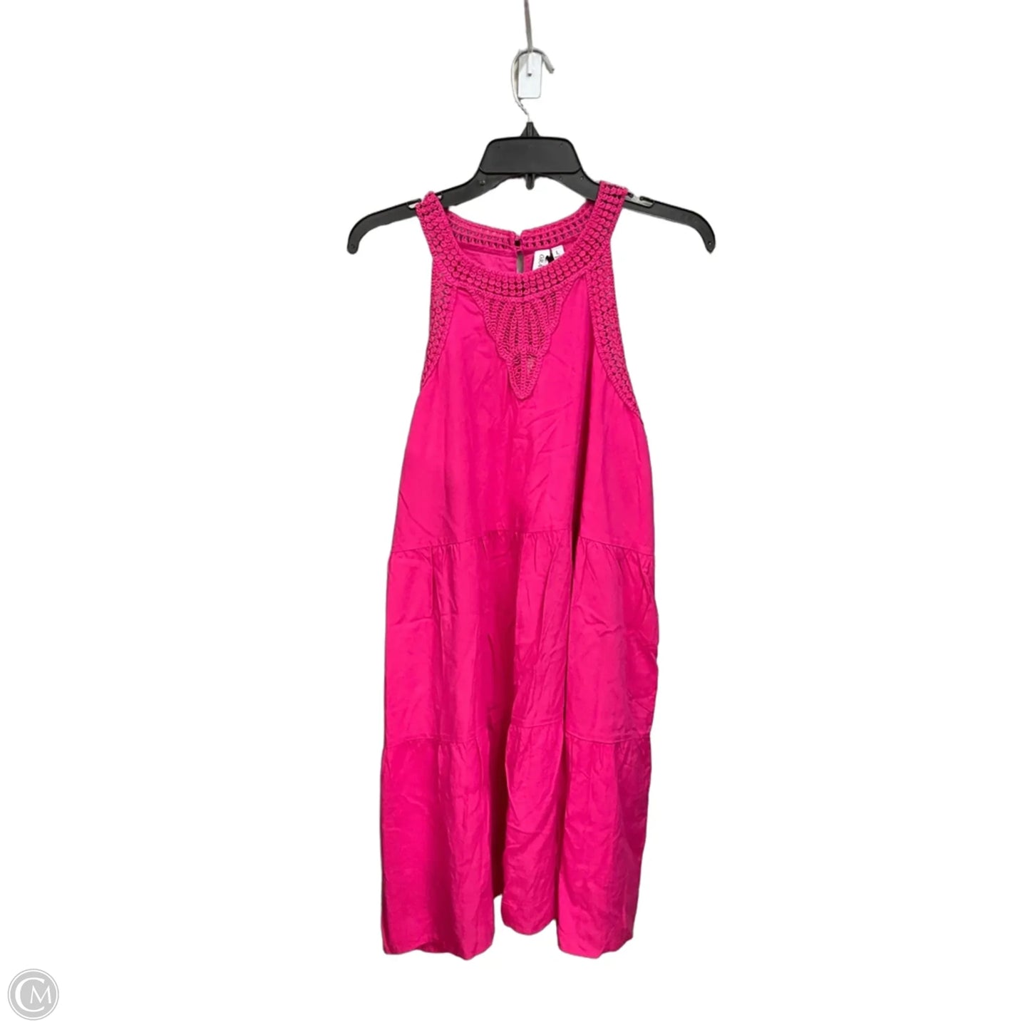 Dress Casual Short By Grace + Karma In Pink, Size: L