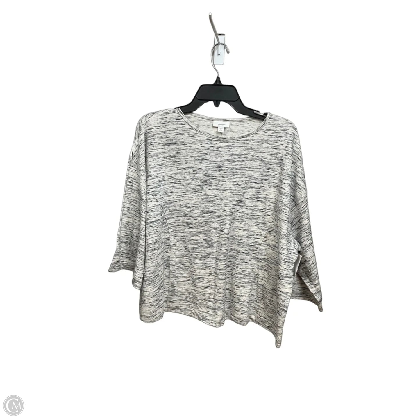 Top Long Sleeve By Pure Jill In Grey, Size: Mp