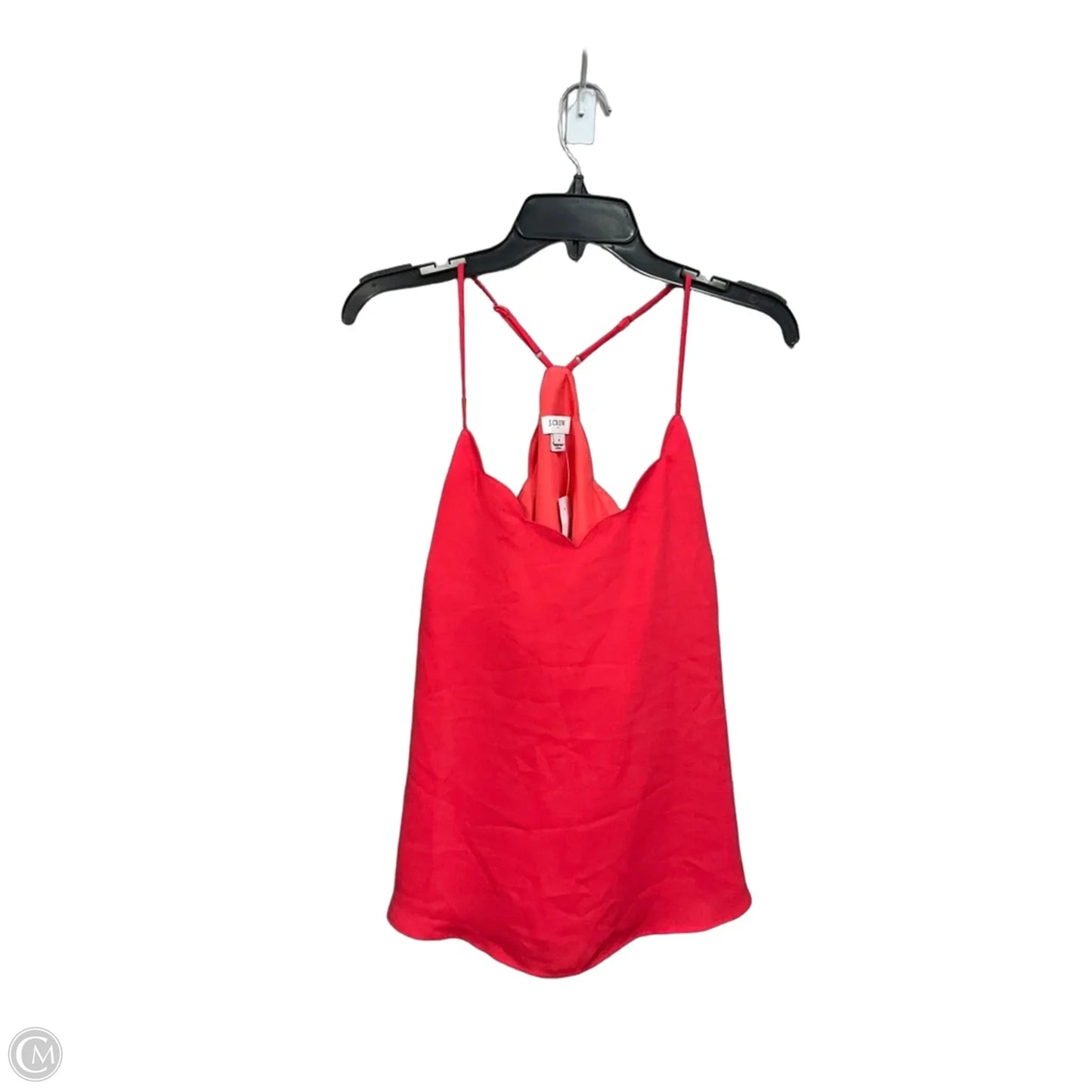 Top Sleeveless By J. Crew In Coral, Size: 8