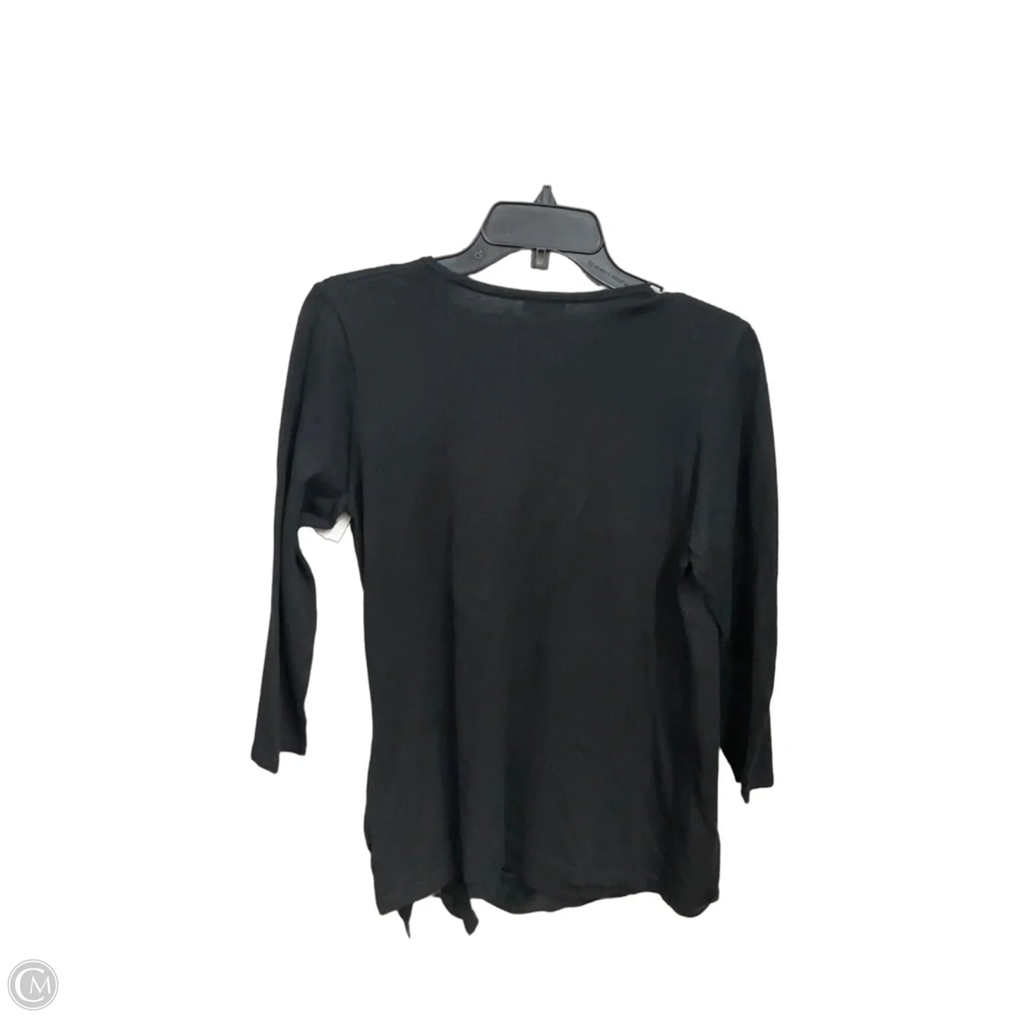 Top Long Sleeve By J. Jill In Black, Size: S