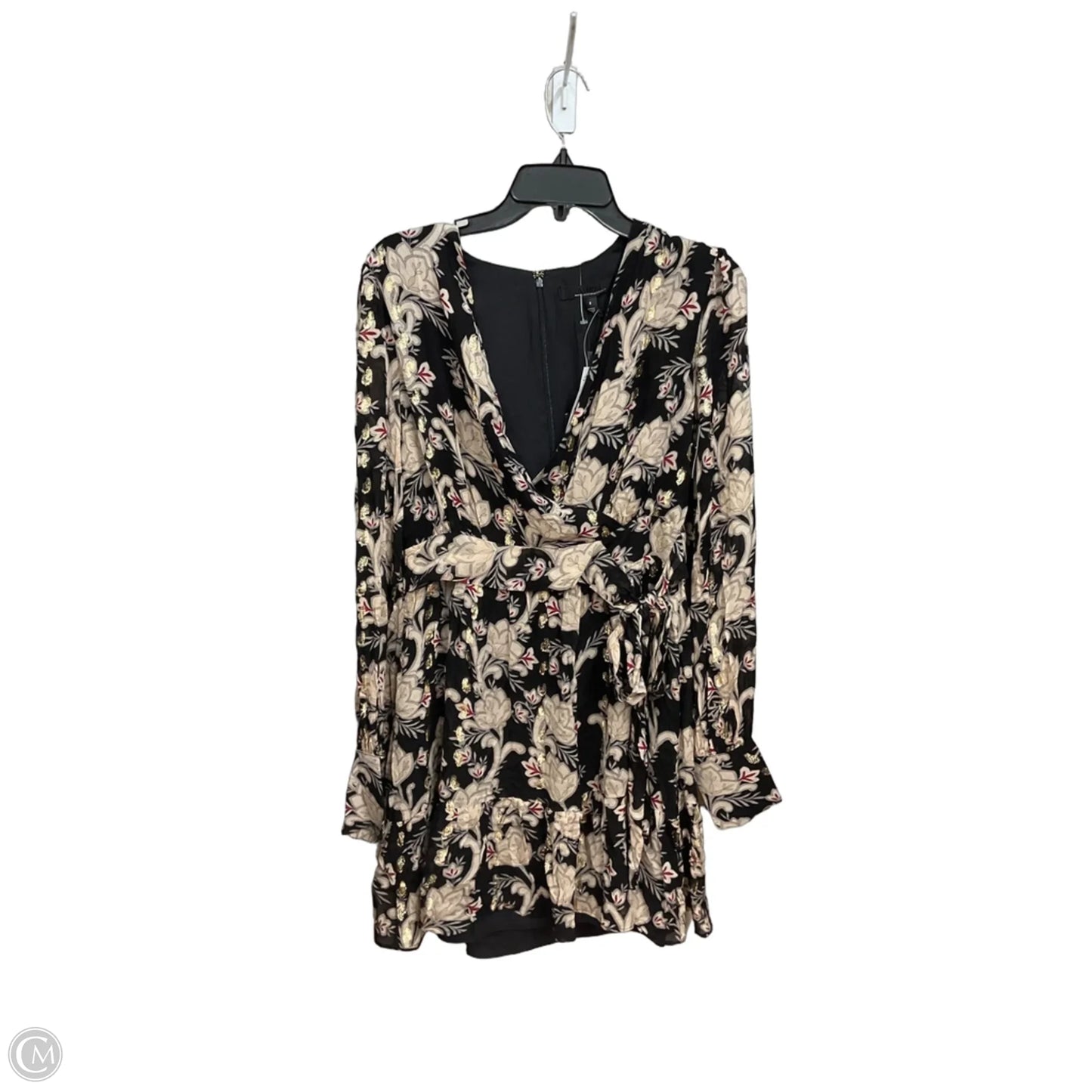 Dress Casual Short By White House Black Market In Floral Print, Size: M