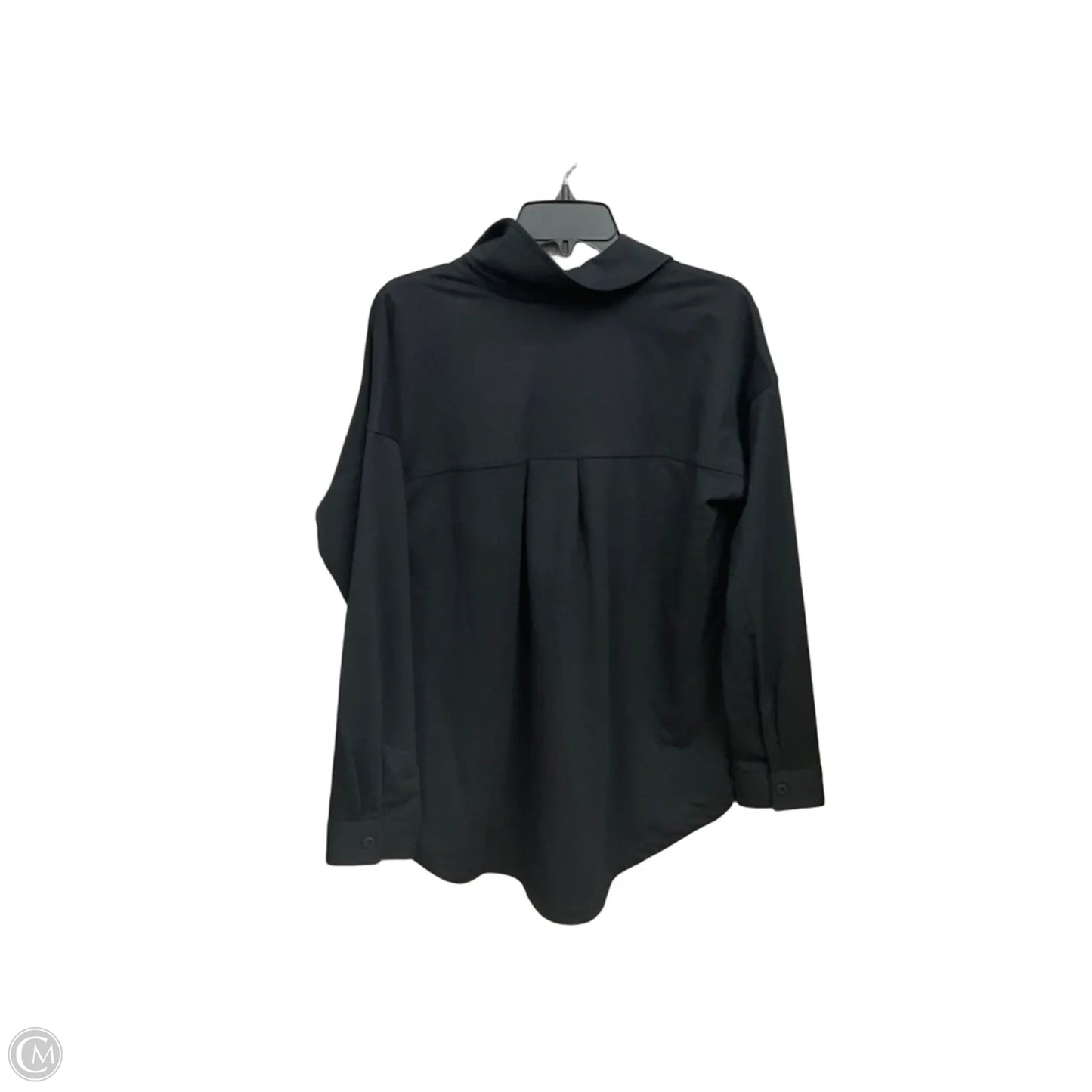Jacket Shirt By J. Jill In Black, Size: S