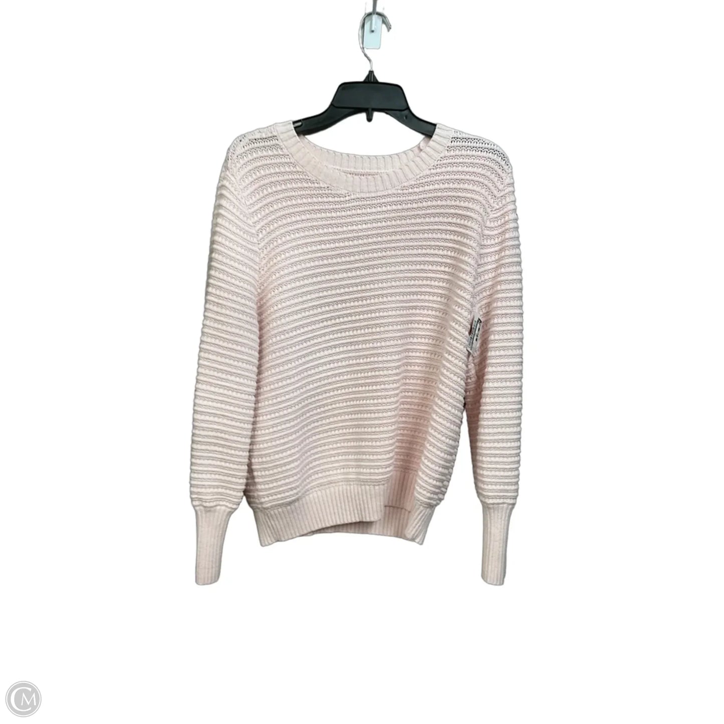 Sweater By Loft In Pink, Size: L