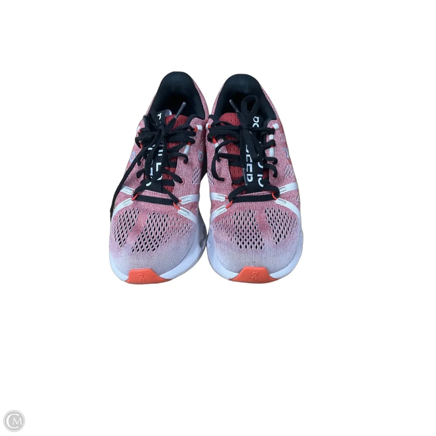 Shoes Athletic By On Cloud In Red & White, Size: 7.5