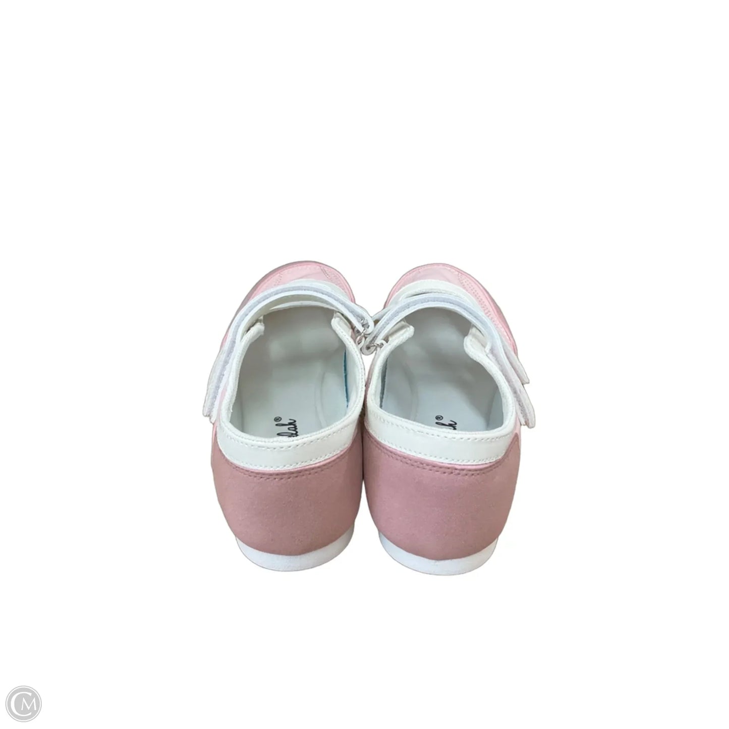 Shoes Flats By Cmc In Pink & White, Size: 6