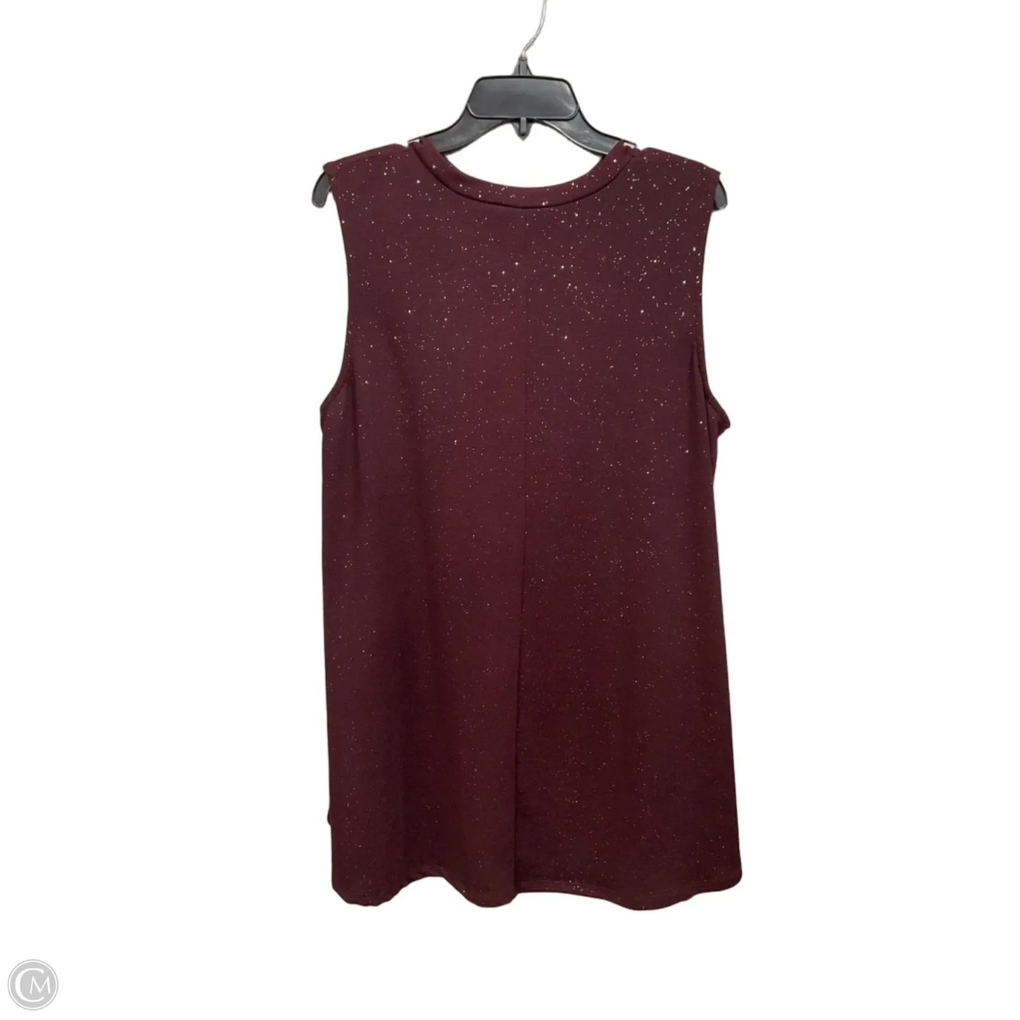 Top Sleeveless By Lane Bryant In Purple, Size: 2x
