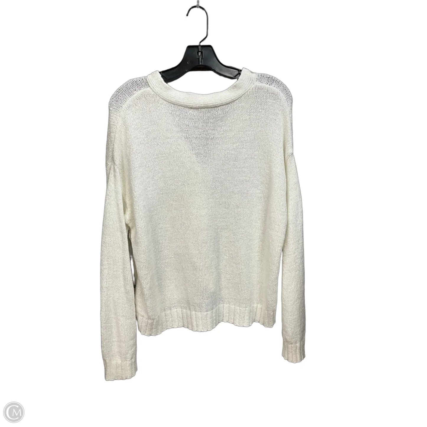 Cardigan By Loft In White, Size: M