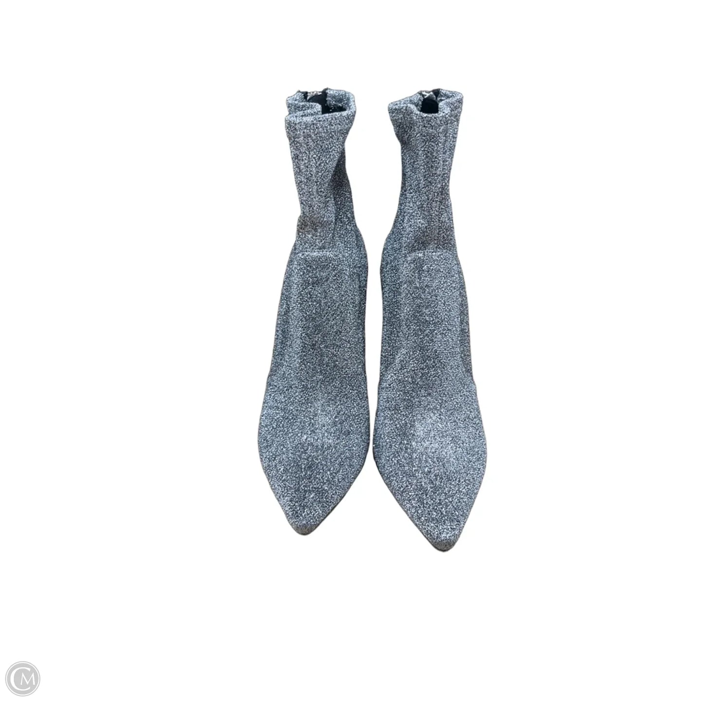 Boots Ankle Heels By Dolce Vita In Silver, Size: 10