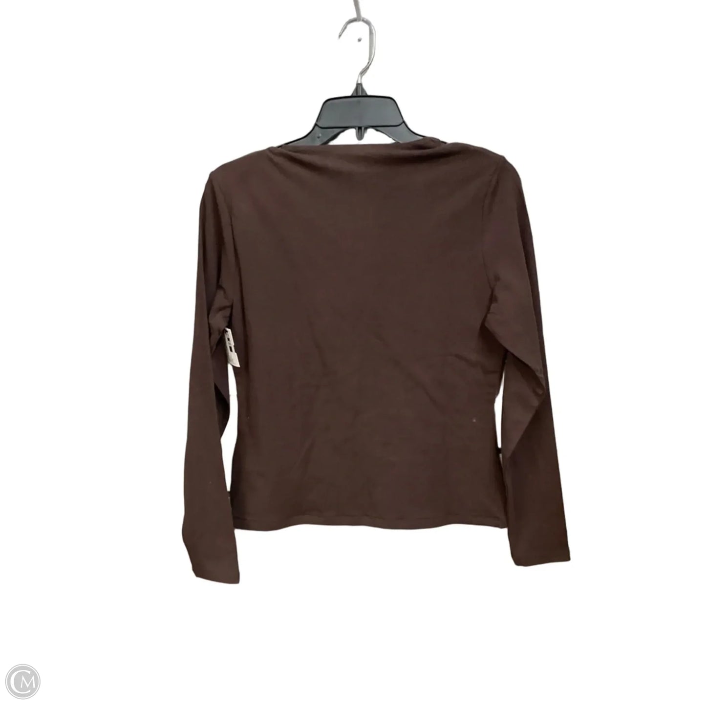 Top Long Sleeve Basic By Abercrombie And Fitch In Brown, Size: L