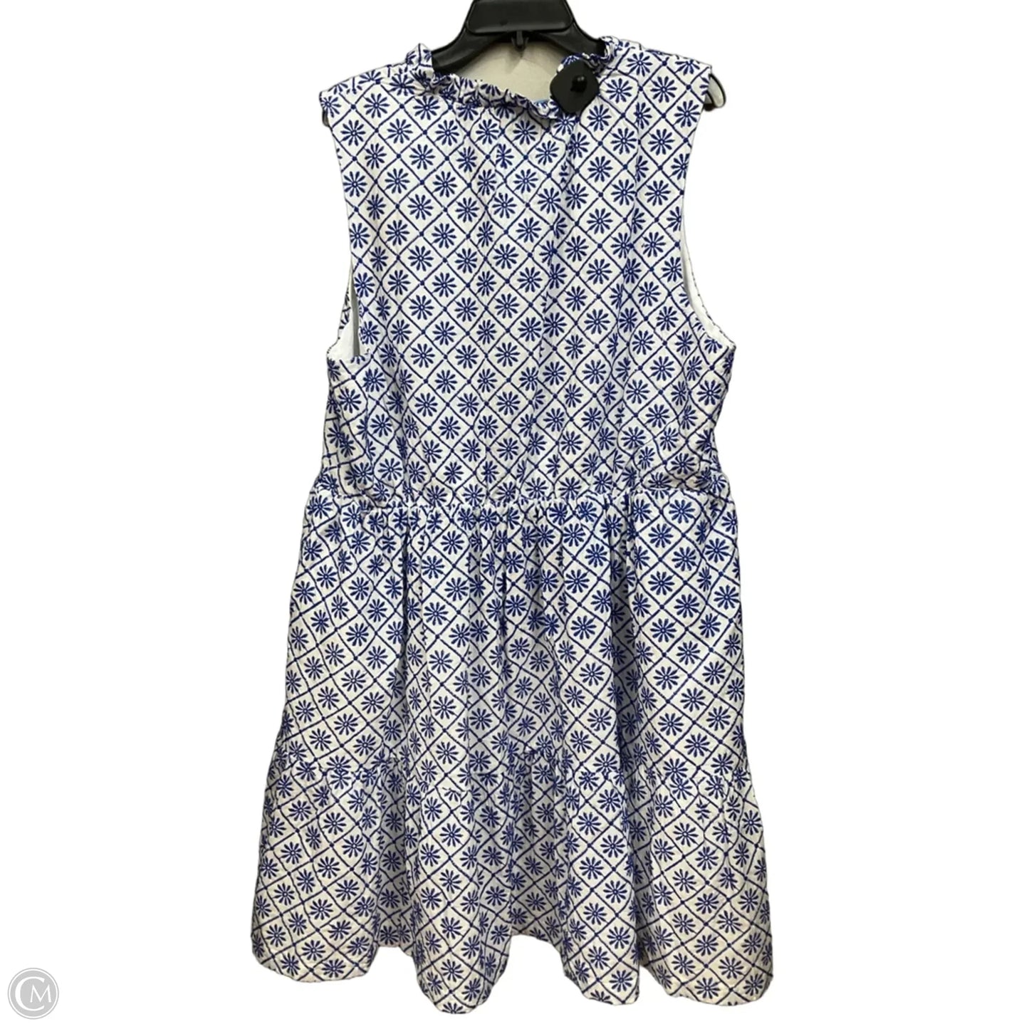 Dress Casual Midi By Draper James In Floral Print, Size: 2x