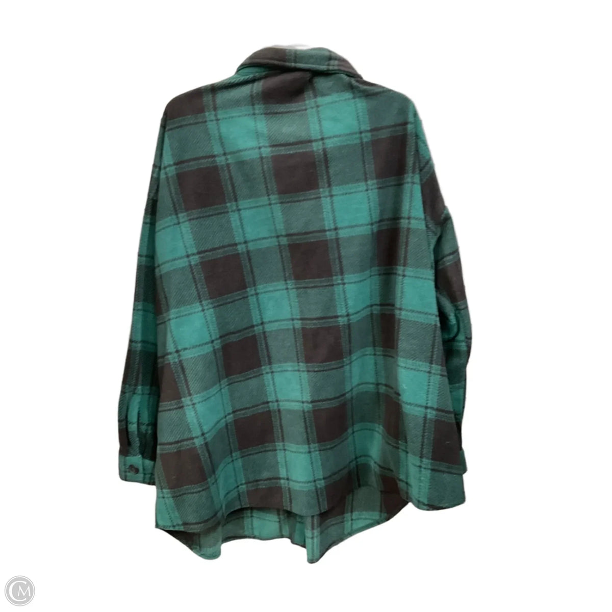 Jacket Shirt By Maurices In Plaid Pattern, Size: 4x