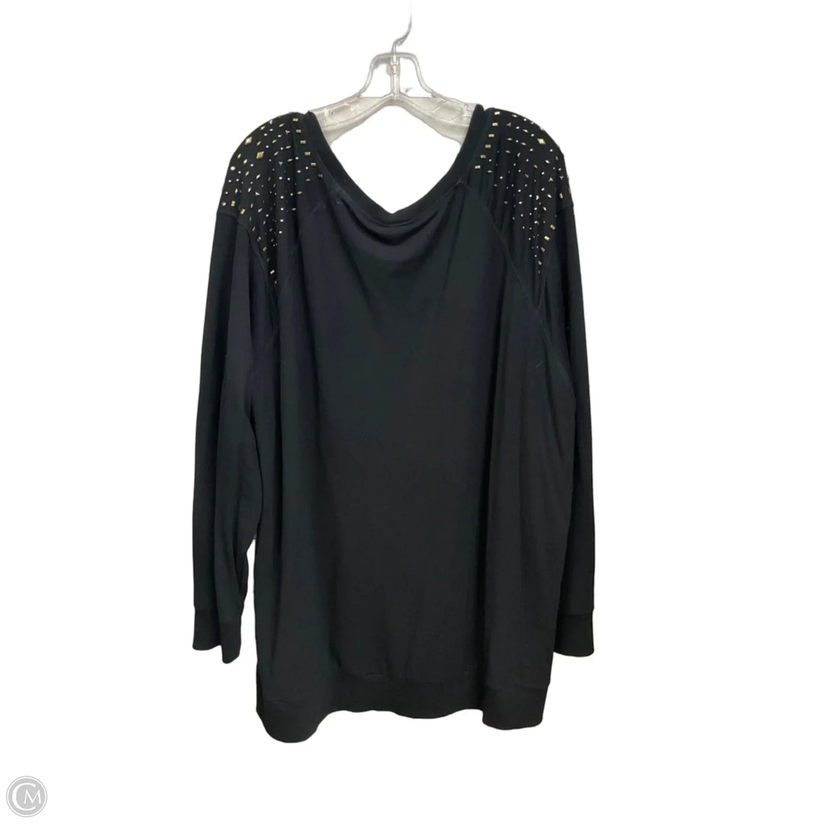 Top Long Sleeve By Torrid In Black, Size: 4x