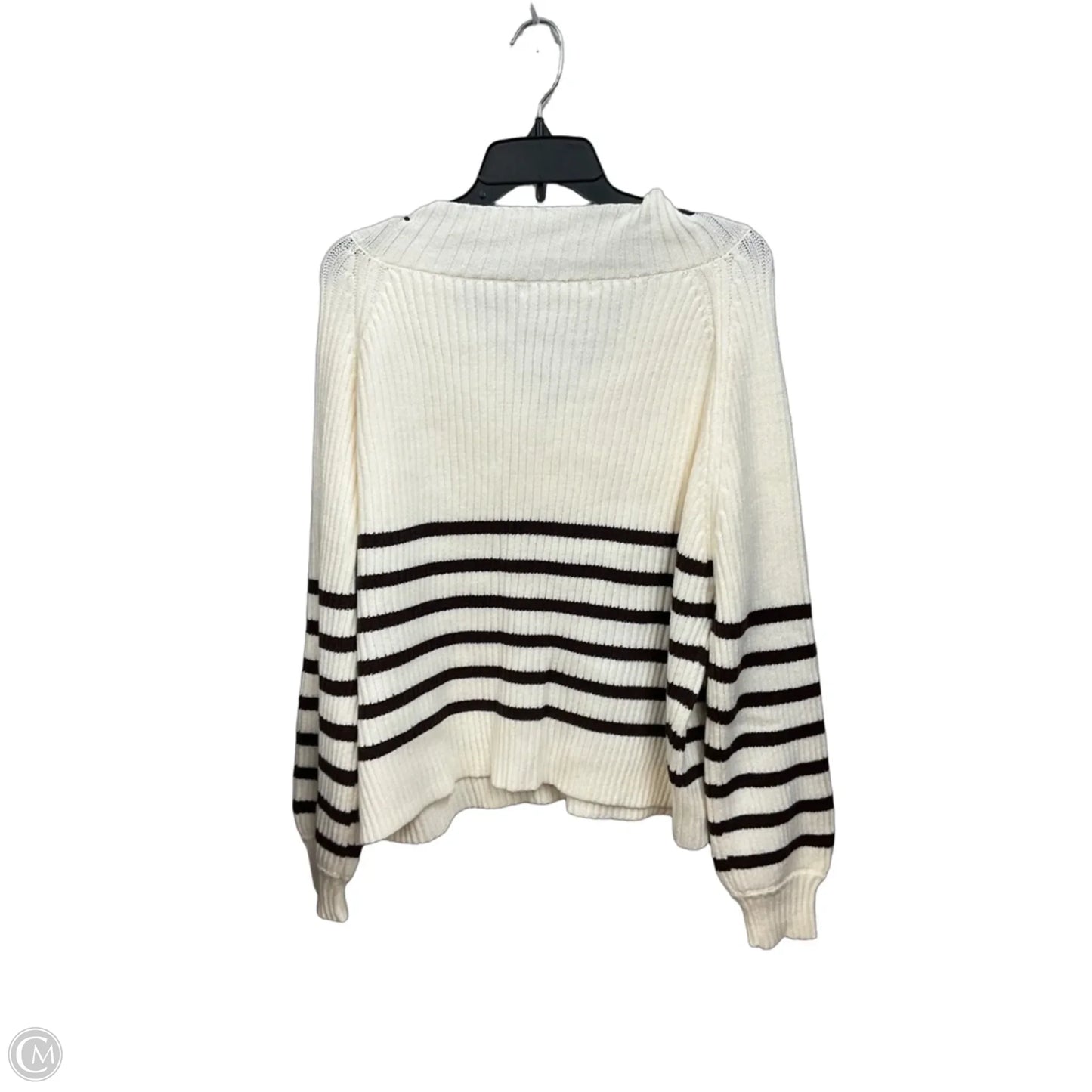 Sweater By Altard State In Striped Pattern, Size: M