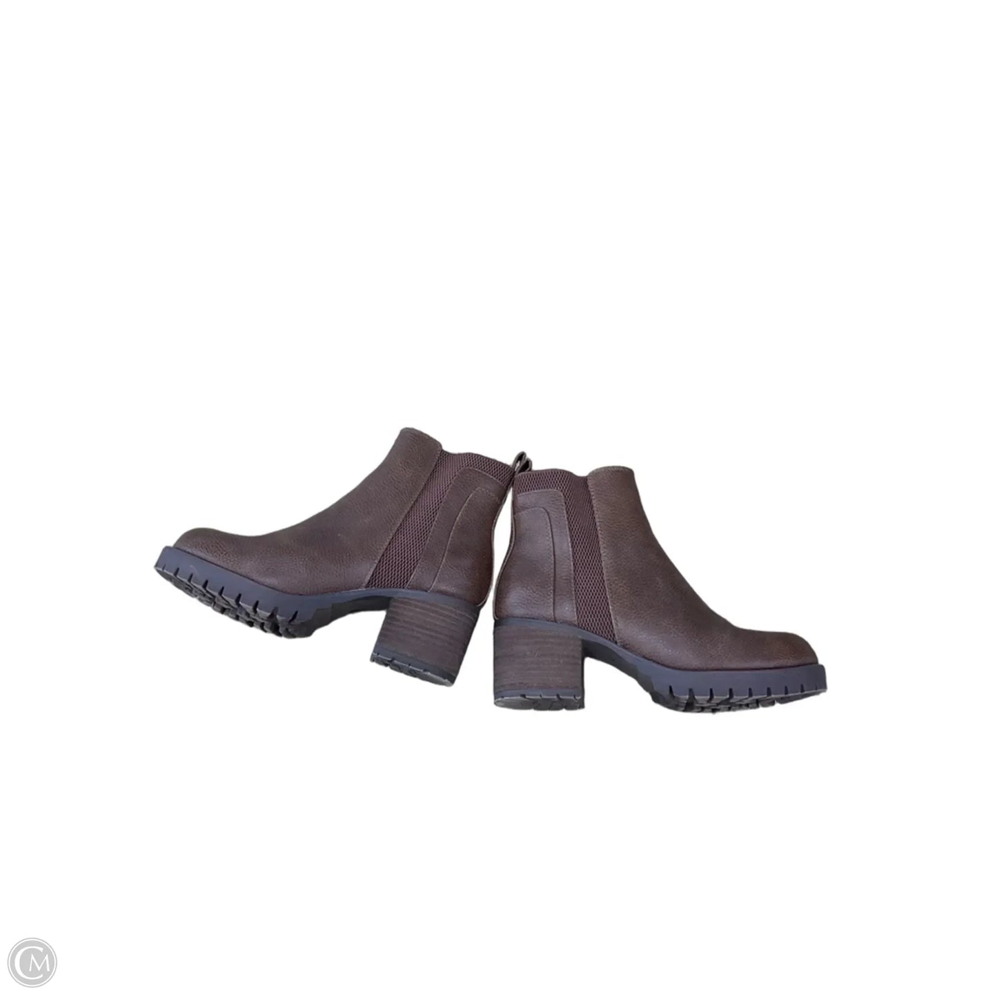 Boots Ankle Flats By Mia In Brown, Size: 7