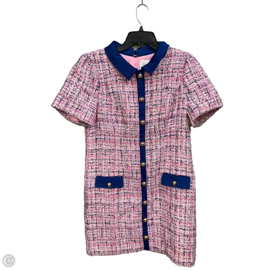Dress Designer By Lilly Pulitzer In Blue & Pink, Size: 10