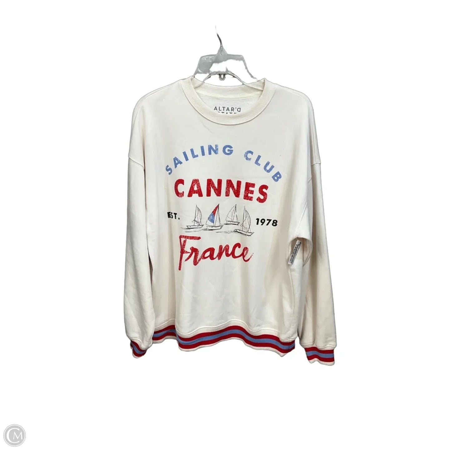 Sweatshirt Crewneck By Altard State In Cream, Size: S