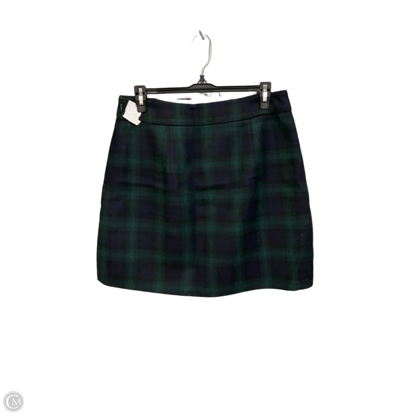 Skirt Mini & Short By Loft In Plaid Pattern, Size: 8