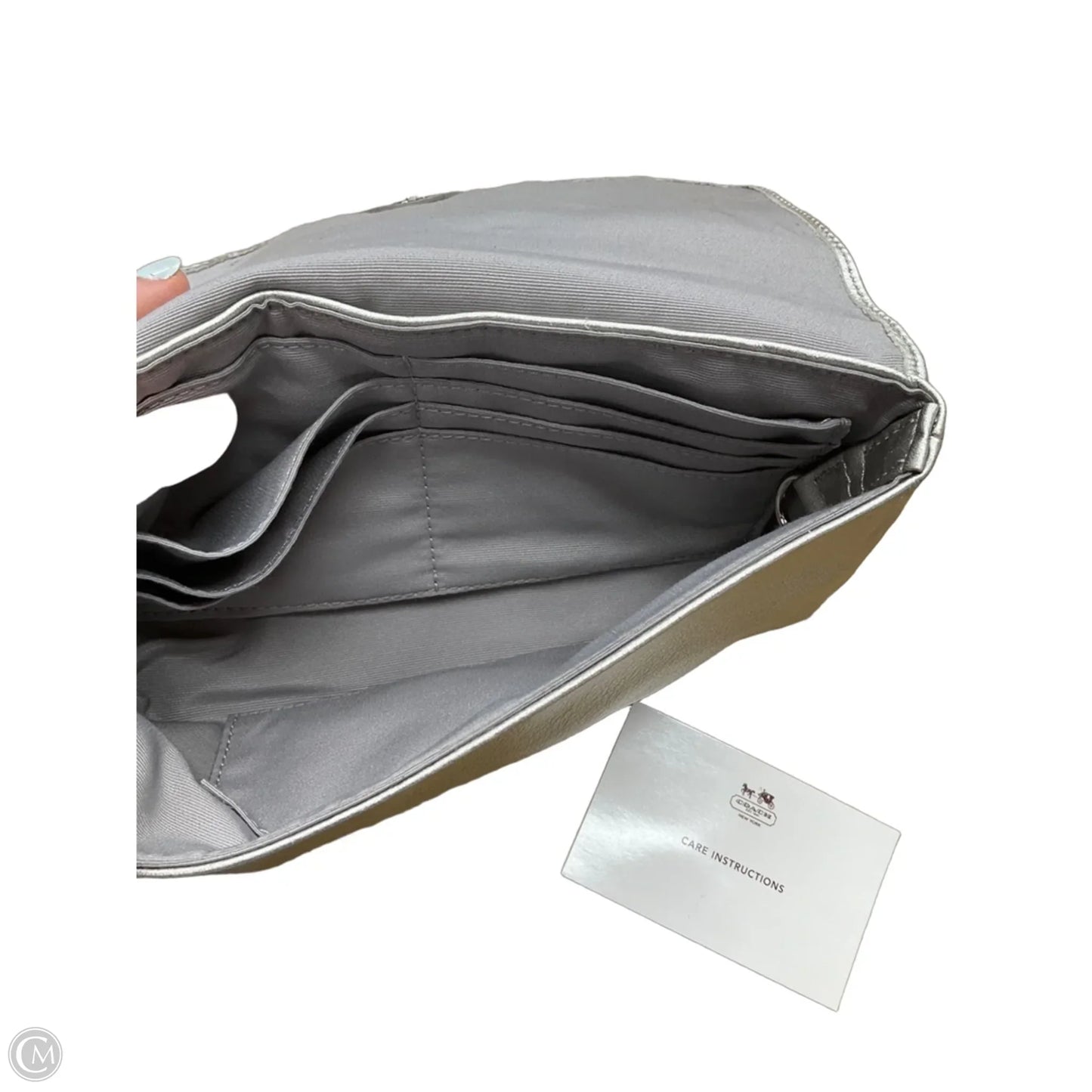 Wristlet Designer By Coach, Size: Medium