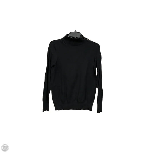 Top Long Sleeve Basic By Ann Taylor In Black, Size: Mp