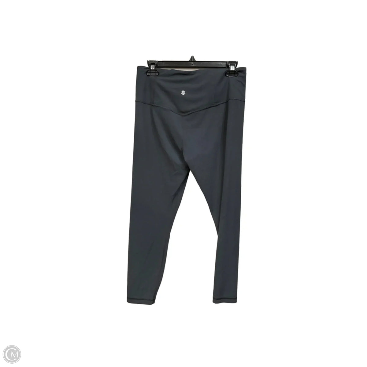 Athletic Leggings By Athleta In Grey, Size: L