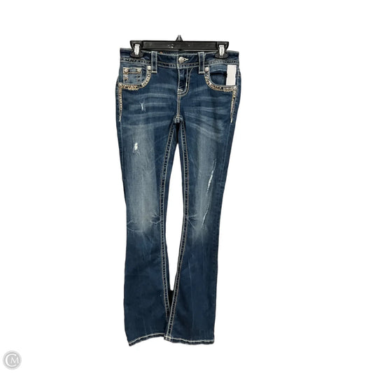 Jeans Boot Cut By Miss Me In Blue Denim, Size: 2