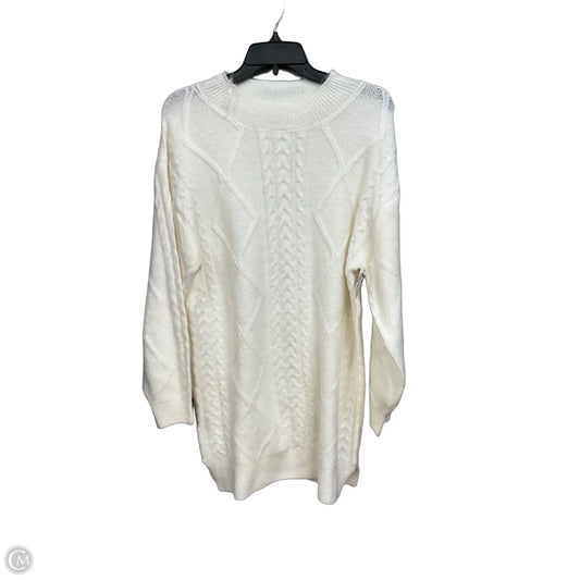 Sweater By Francesca’s In Cream, Size: M