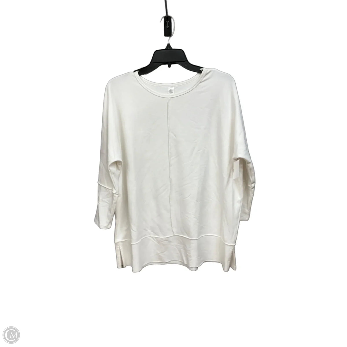 Top Long Sleeve By Spanx In White, Size: S