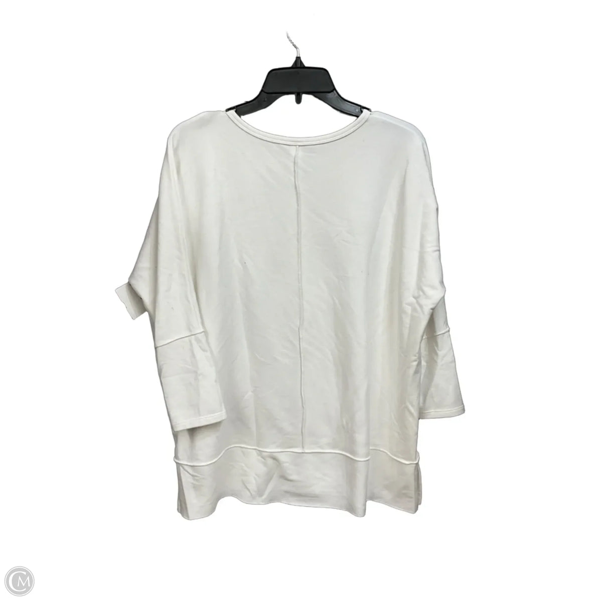 Top Long Sleeve By Spanx In White, Size: S