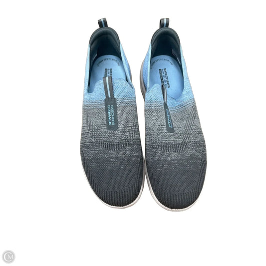 Shoes Athletic By Skechers In Ombre Print, Size: 9