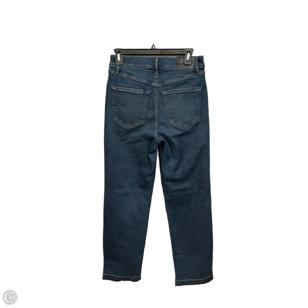 Jeans Straight By Express In Blue Denim, Size: 6l