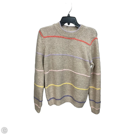Sweater By Self Contrast In Striped Pattern, Size: S