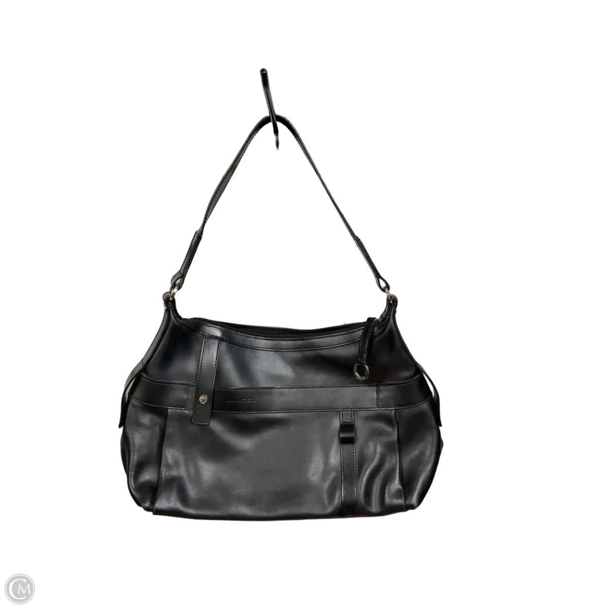 Handbag Leather By Cma, Size: Medium