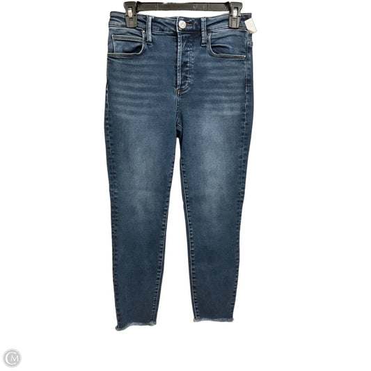 Jeans Straight By Kut In Blue Denim, Size: 4