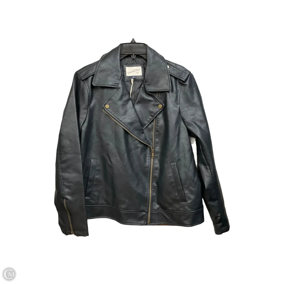 Jacket Moto By Universal Thread In Black, Size: L