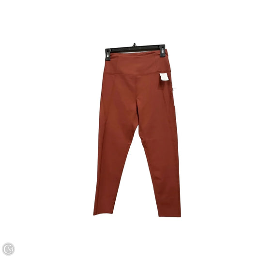 Athletic Leggings By Girlfriend Collective In Orange, Size: M