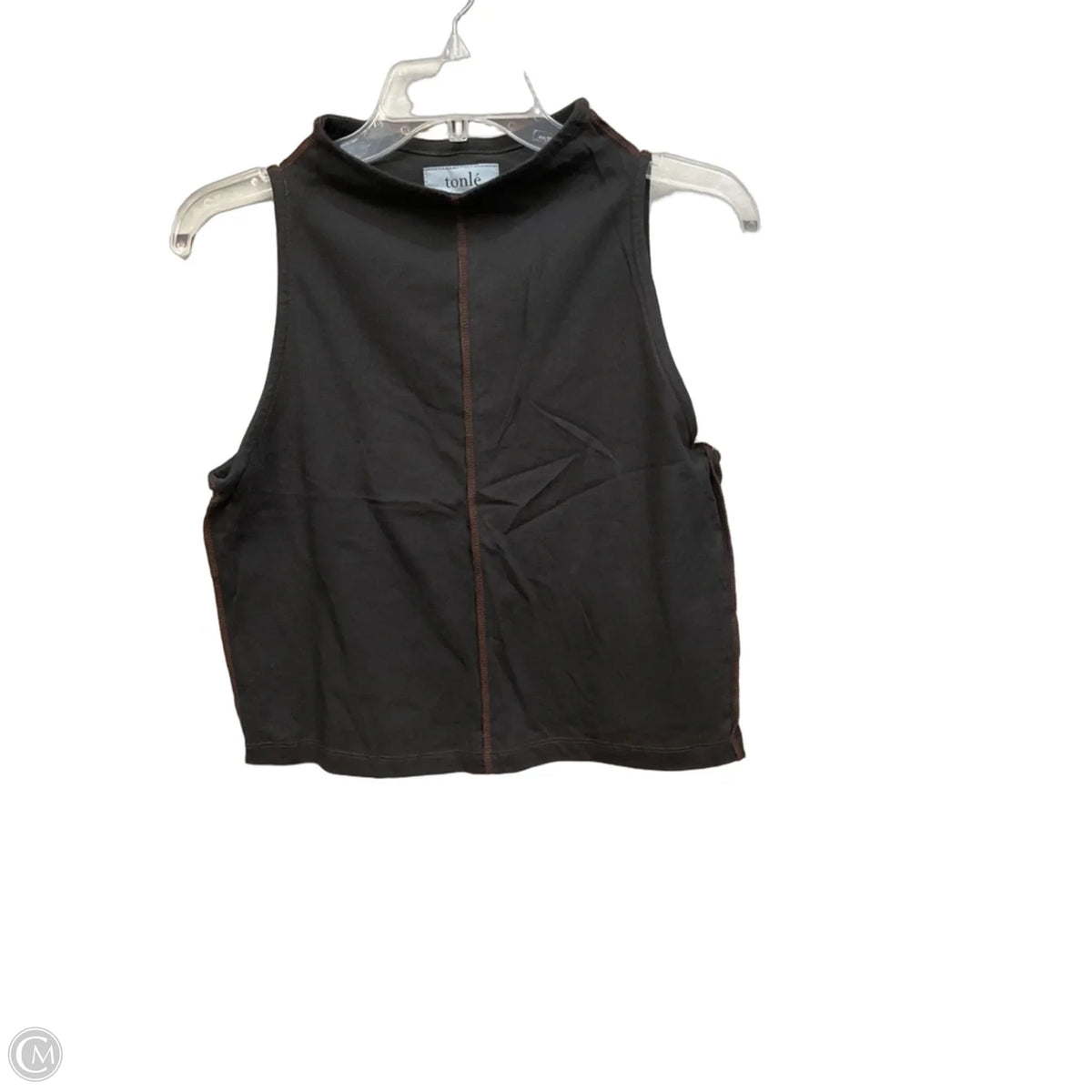 Top Sleeveless Basic By Cma In Black, Size: L
