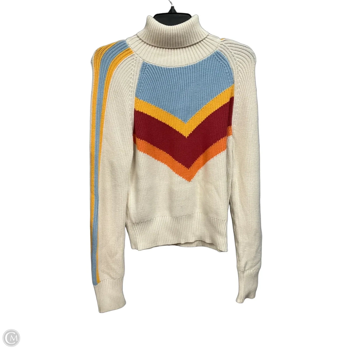 Sweater By Backcountry In Rainbow Print, Size: S