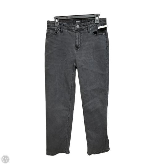 Jeans Straight By Hudson In Black Denim, Size: 10