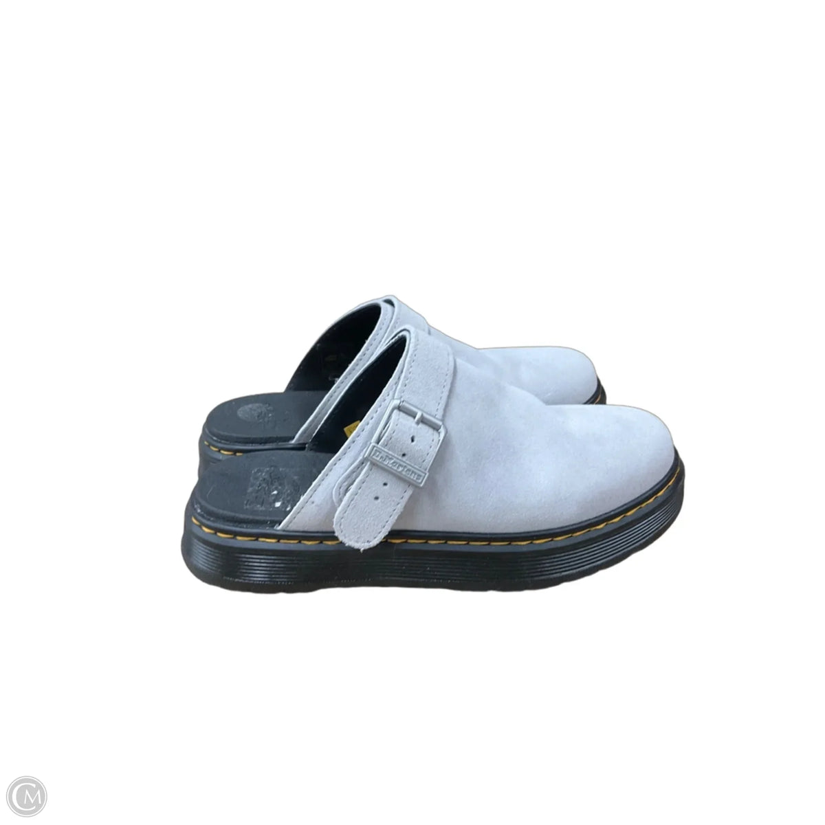 Shoes Designer By Dr Martens In Grey, Size: 8