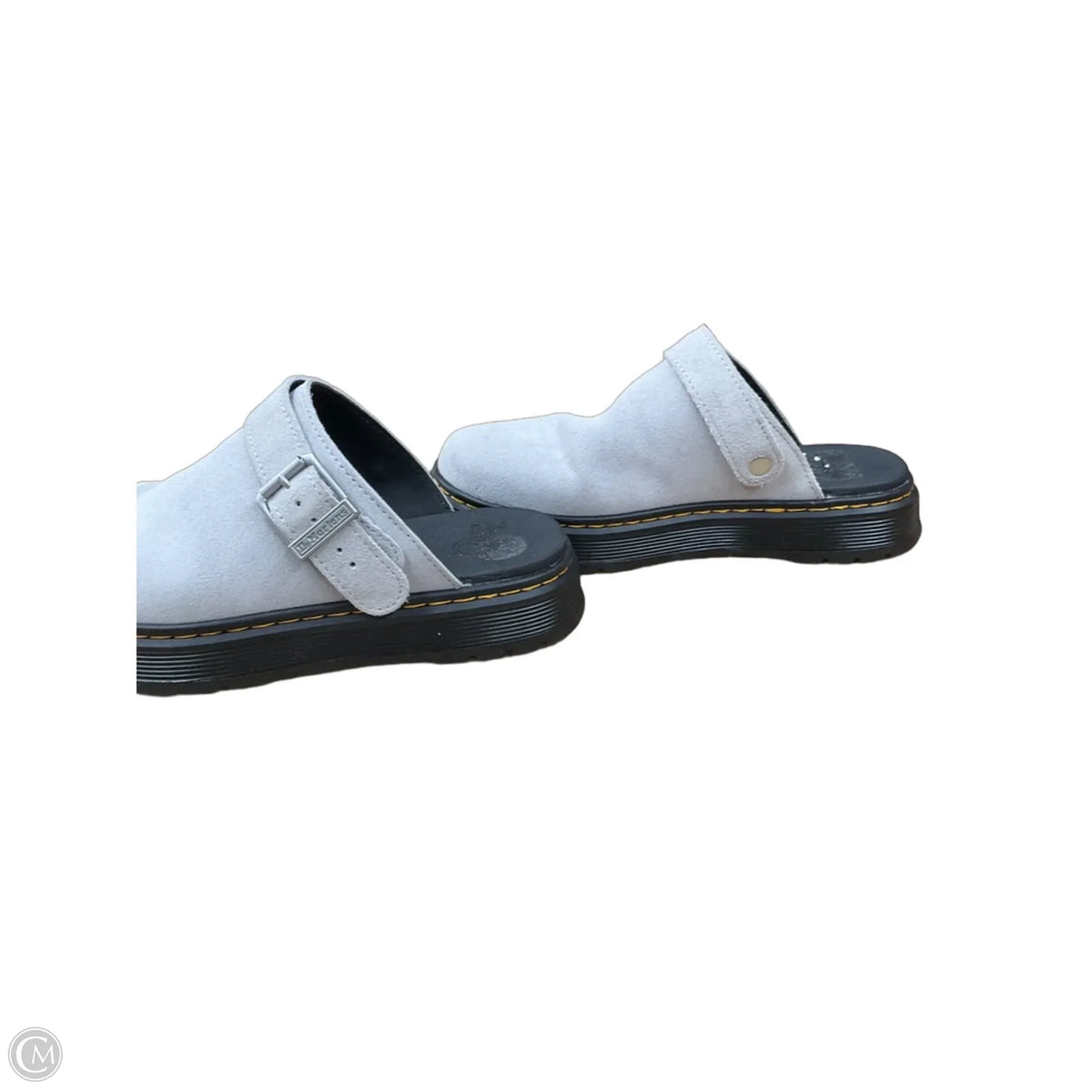 Shoes Designer By Dr Martens In Grey, Size: 8