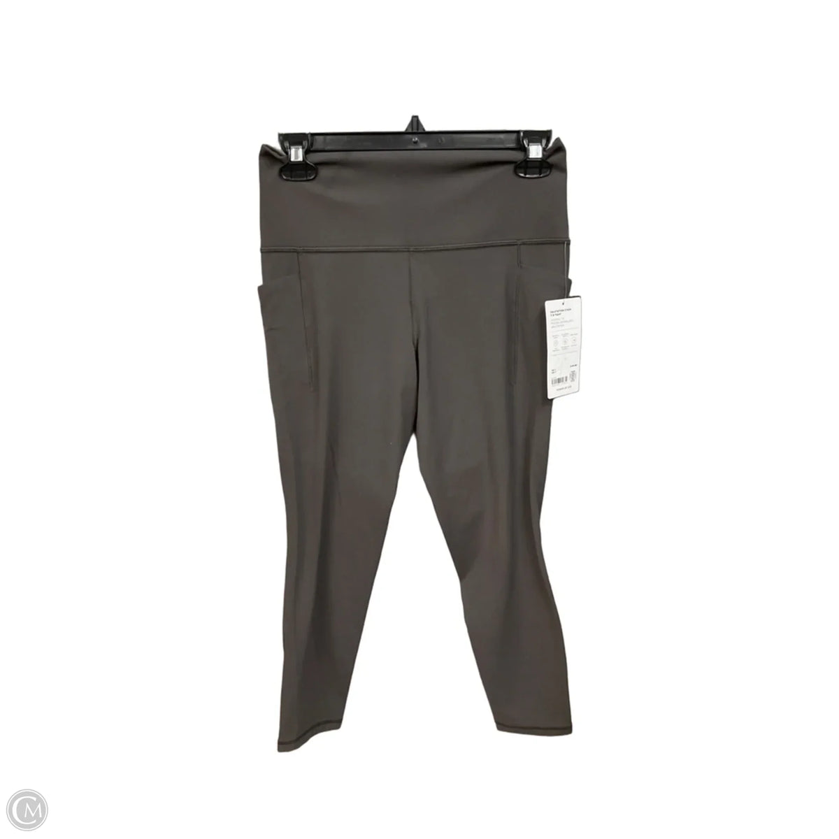 Athletic Leggings By Athleta In Grey, Size: M