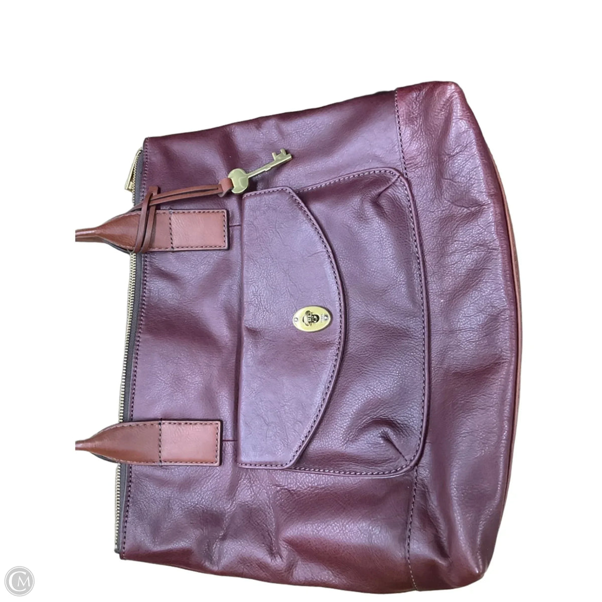 Handbag By Fossil, Size: Medium