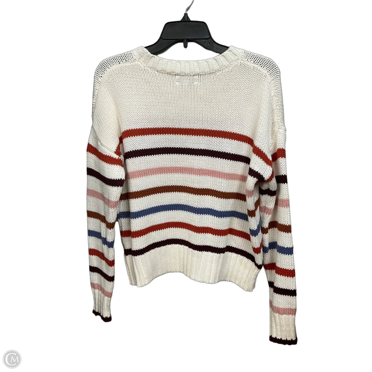 Sweater By Evereve In Striped Pattern, Size: S