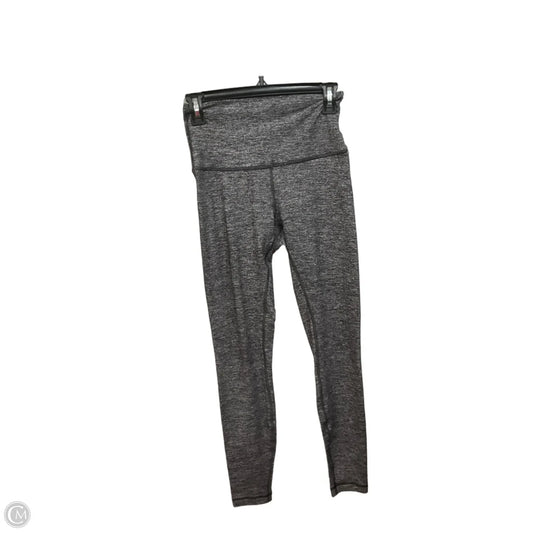 Athletic Leggings By Lululemon In Grey, Size: 6